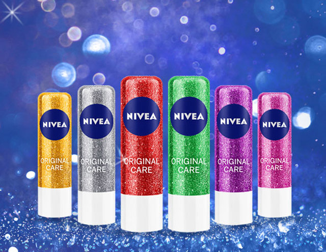 nivea lip care sparkle