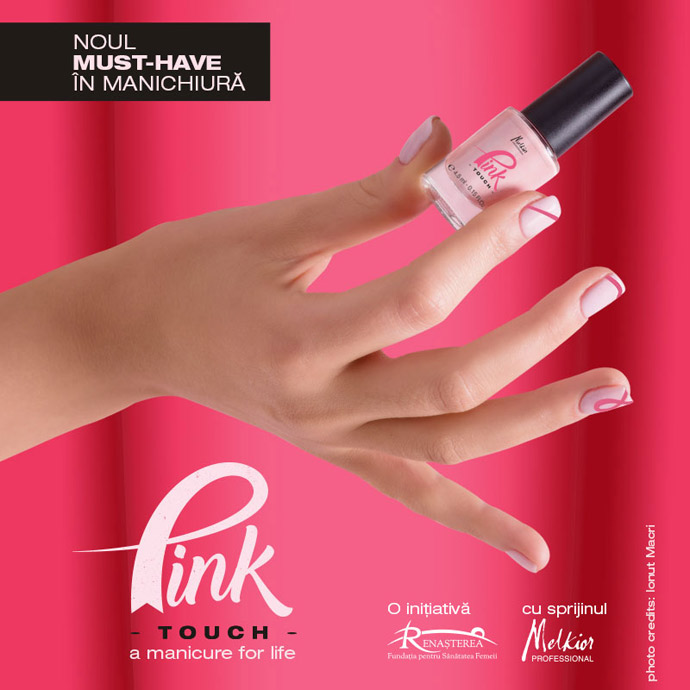 manichiura pink touch melkior renasterea